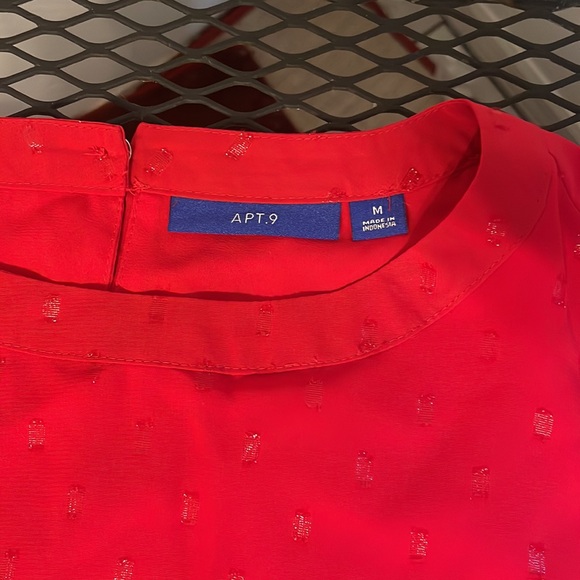 Red glam top - Picture 2 of 5